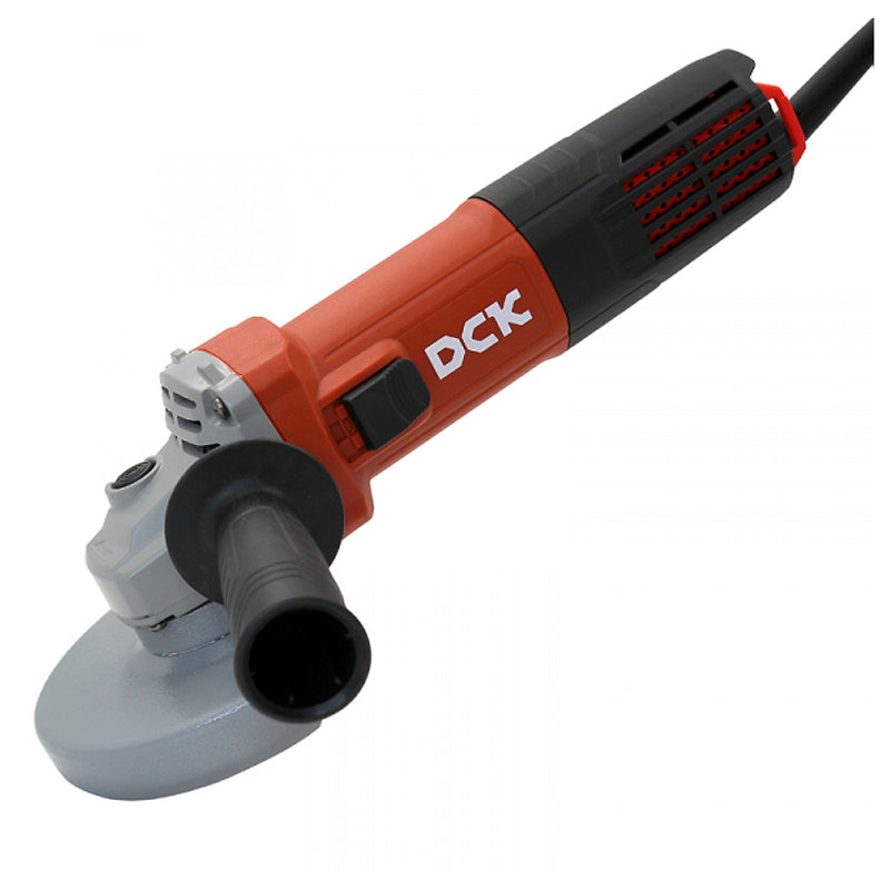 Máy mài góc DCK KSM10-125 công suất 1,100W, đường kính lưỡi 125mm, công tắc trượt