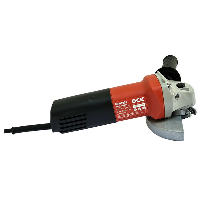 Máy mài góc DCK KSM125A công suất 850W, đường kính lưỡi 125mm, công tắc trượt
