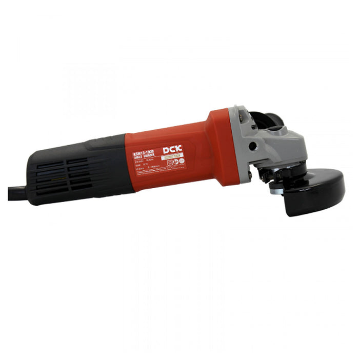 Máy mài góc dáng Slim DCK KSM13-100B công suất 820W, đường kính lưỡi 100mm, công tắc trượt