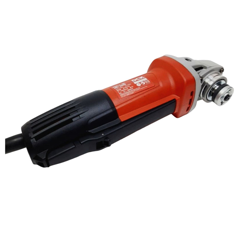 Máy mài góc DCK KSM14-100 công suất 800W, đường kính lưỡi 100mm, công tắc bóp