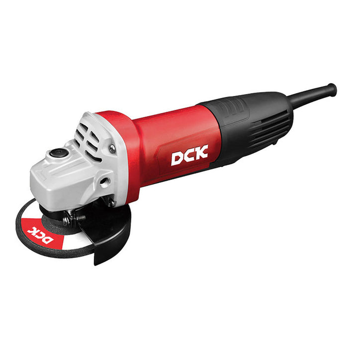 Máy mài góc DCK KSM14-100 công suất 800W, đường kính lưỡi 100mm, công tắc bóp