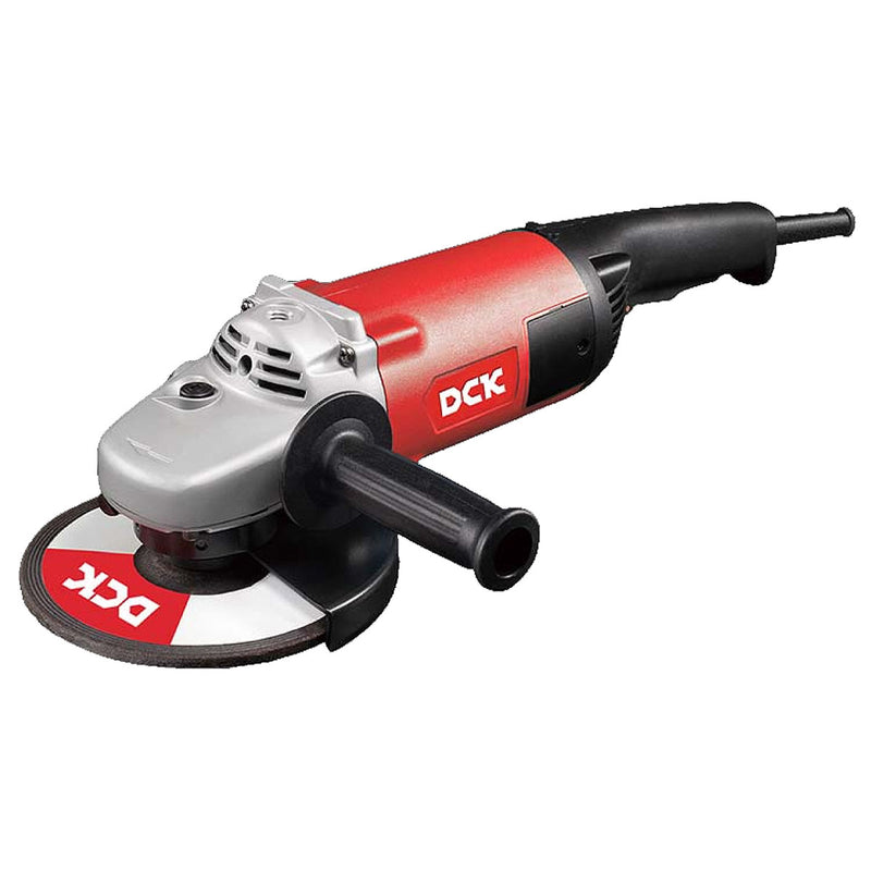 Máy mài góc DCK KSM180SH công suất 2,600W, đường kính lưỡi 180mm, công tắc bóp, khởi động mềm
