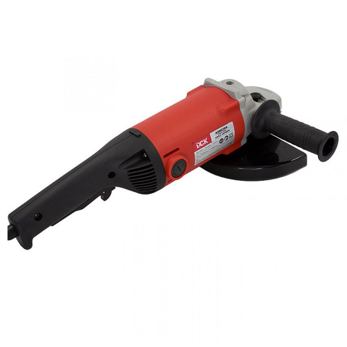 Máy mài góc DCK KSM230A công suất 2,200W, đường kính lưỡi 230mm, công tắc bóp, khởi động mềm