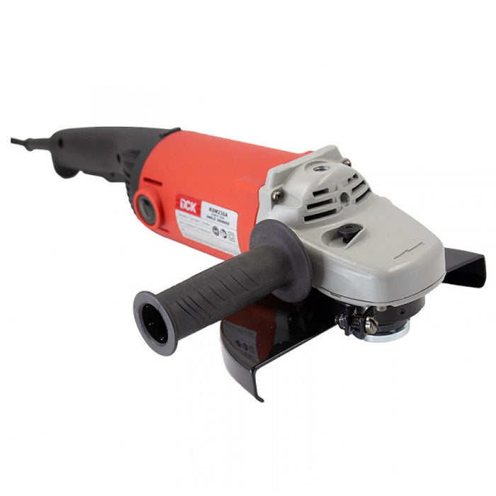 Máy mài góc DCK KSM230A công suất 2,200W, đường kính lưỡi 230mm, công tắc bóp, khởi động mềm