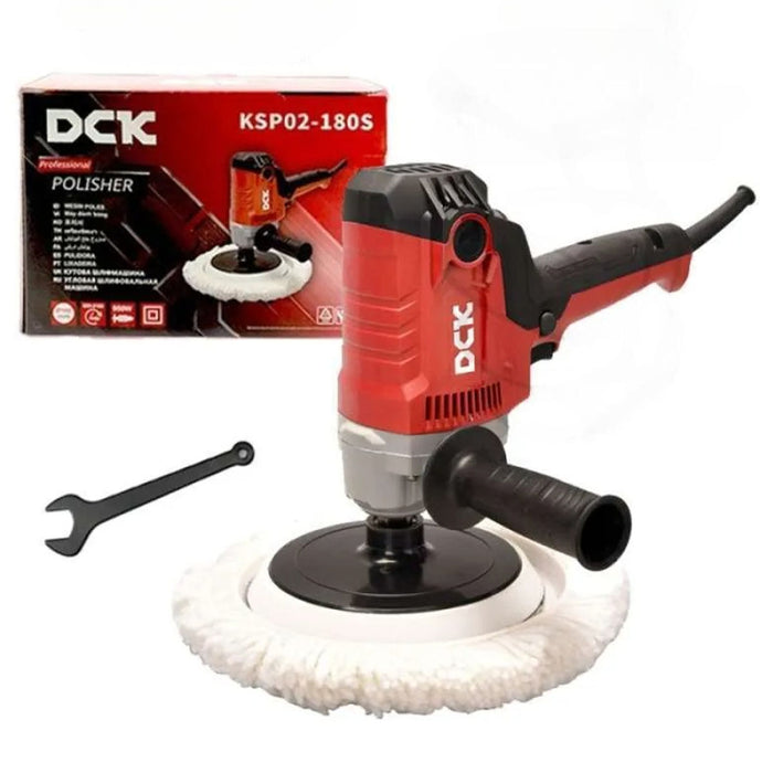 Máy đánh bóng DCK KSP02-180S công suất 950W, đường kính đế 180mm