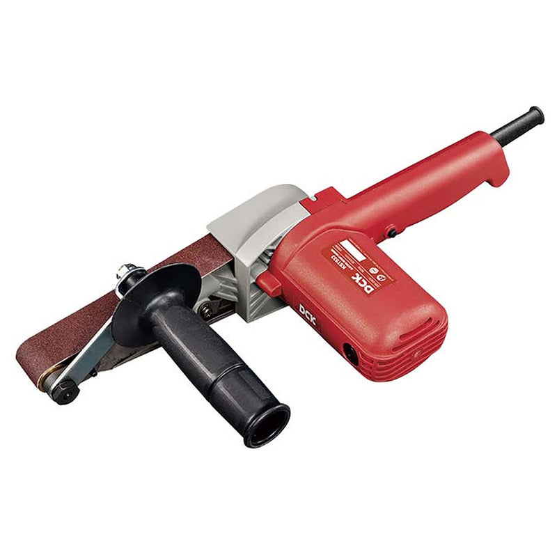 Máy chà nhám băng DCK KST533 công suất 550W, kích thước băng nhám 30 x 533mm