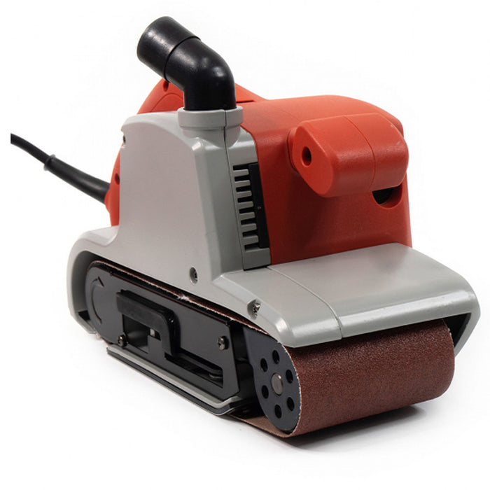 Máy chà nhám băng DCK KST610 công suất 1,200W, kích thước băng nhám 100 x 610mm