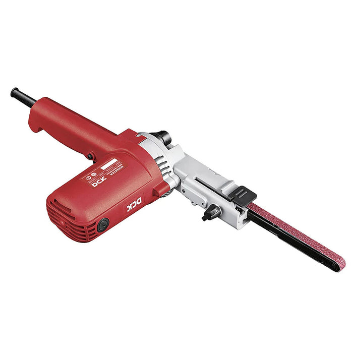 Máy chà nhám băng DCK KST9X533 công suất 500W, kích thước băng nhám 9 x 533mm