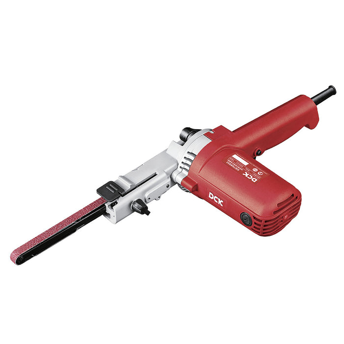 Máy chà nhám băng DCK KST9X533 công suất 500W, kích thước băng nhám 9 x 533mm