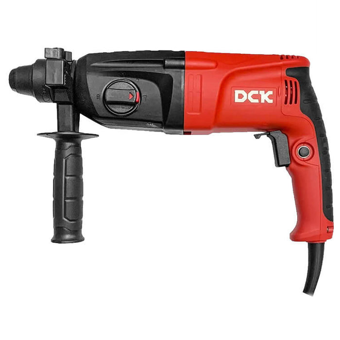 Máy khoan bê tông 3 chức năng DCK KZC05-26B công suất 800W, đuôi gài SDS-Plus