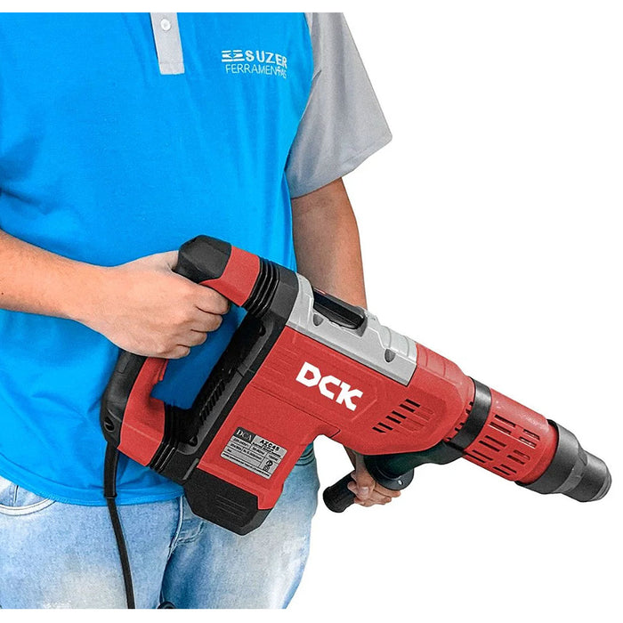 Máy khoan bê tông 2 chức năng DCK KZC45 công suất 1,500W, đuôi gài SDS-Max