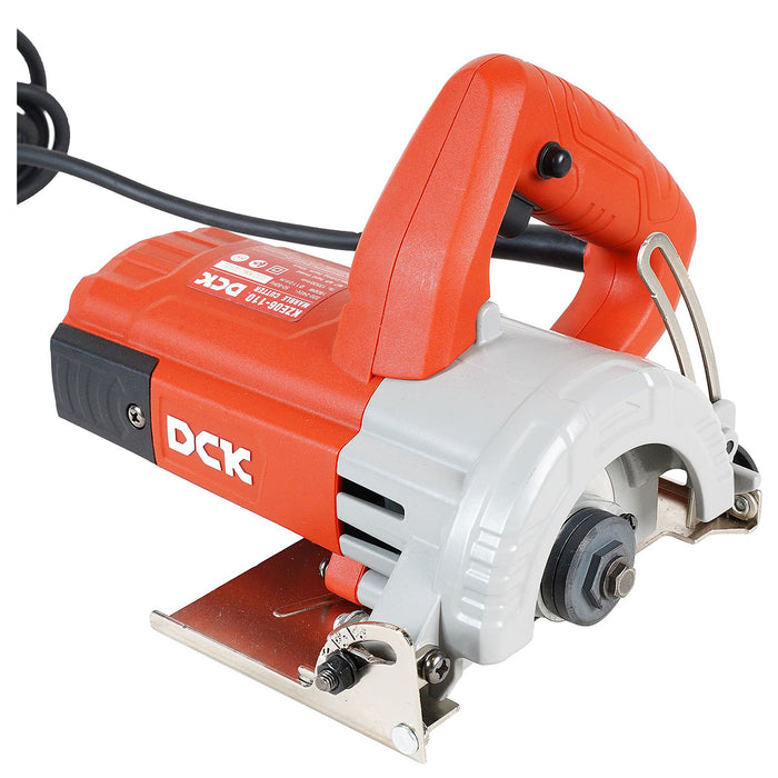 Máy cắt gạch đá DCK KZE06-110 công suất 1,800W, đường kính lưỡi 110mm