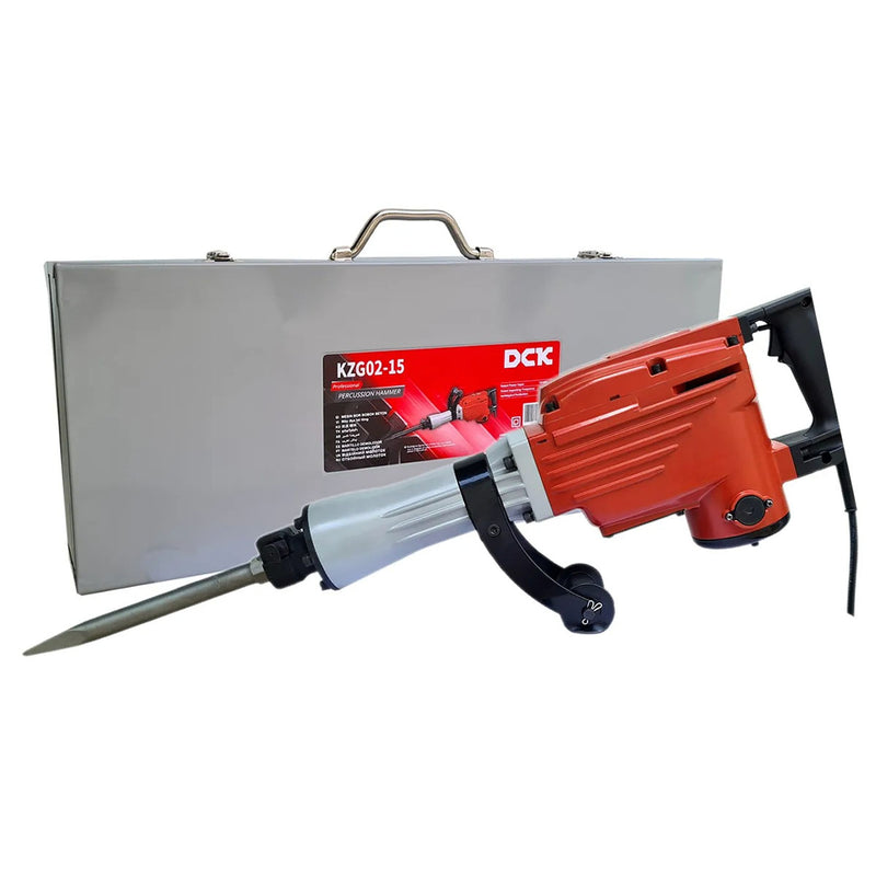 Máy đục bê tông hạng nặng DCK KZG02-15 công suất 1,010W, đuôi lục giác 30mm