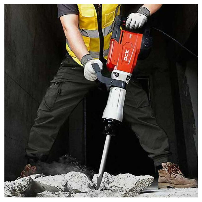 Máy đục bê tông hạng nặng DCK KZG04-15S công suất 1,700W, đuôi lục giác 30mm