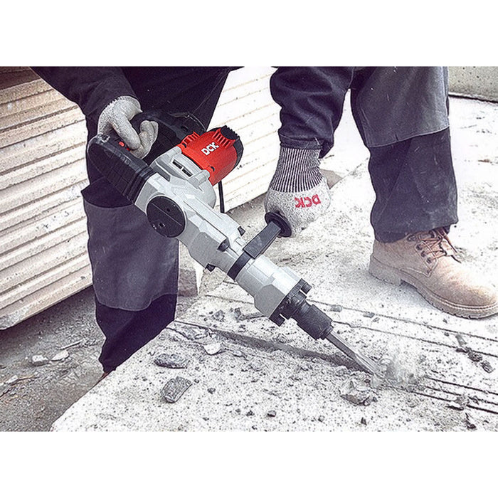 Máy đục bê tông DCK KZG07-6 công suất 1,600W, đuôi lục giác 17mm