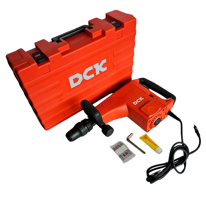 Máy đục bê tông DCK KZG10 công suất 1,500W, đuôi gài SDS-Max