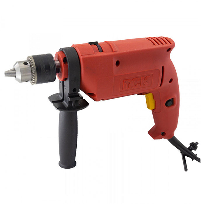 Máy khoan búa DCK KZJ02-13 công suất 500W, đầu kẹp 13mm