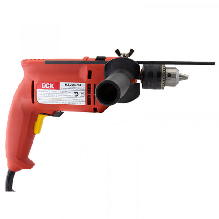 Bộ dụng cụ máy khoan búa và phụ kiện 43 chi tiết DCK KZJ04-13 công suất 500W, đầu kẹp 13mm