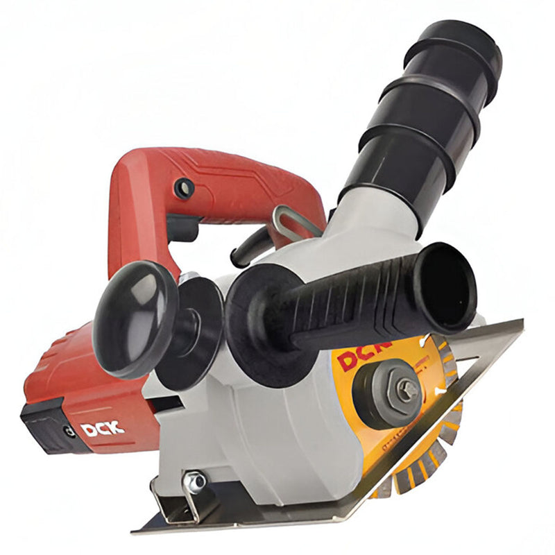 Máy cắt rãnh tường DCK KZR125S công suất 1,800W, đường kính lưỡi 125mm, bề rộng đường cắt 50mm