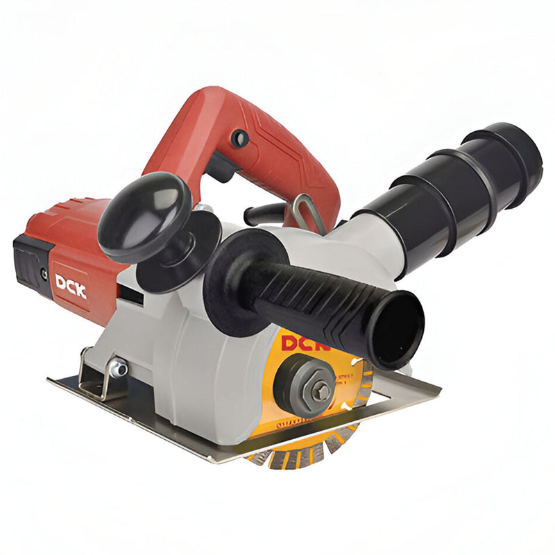 Máy cắt rãnh tường DCK KZR125S công suất 1,800W, đường kính lưỡi 125mm, bề rộng đường cắt 50mm