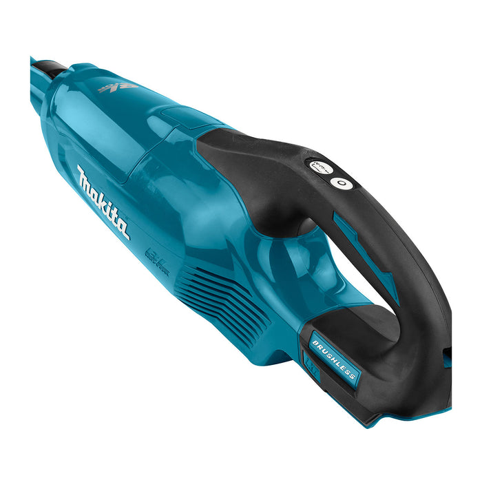 Máy hút bụi cầm tay Makita DCL282F dùng Pin 18V LXT, công suất hút 60W, khả năng chứa bụi 500ml bộ lọc HEPA