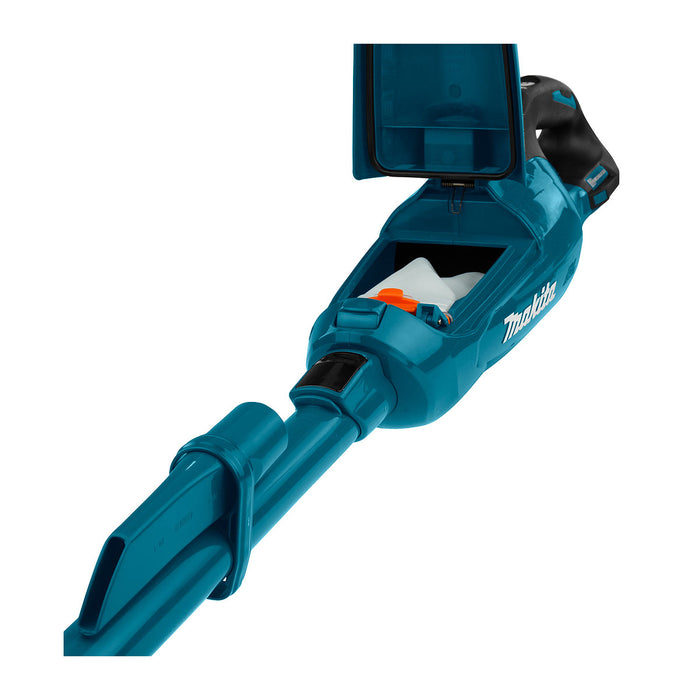 Máy hút bụi cầm tay Makita DCL282F dùng Pin 18V LXT, công suất hút 60W, khả năng chứa bụi 500ml bộ lọc HEPA