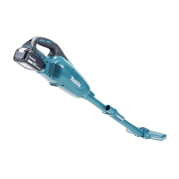 Máy hút bụi cầm tay Makita DCL282F dùng Pin 18V LXT, công suất hút 60W, khả năng chứa bụi 500ml bộ lọc HEPA