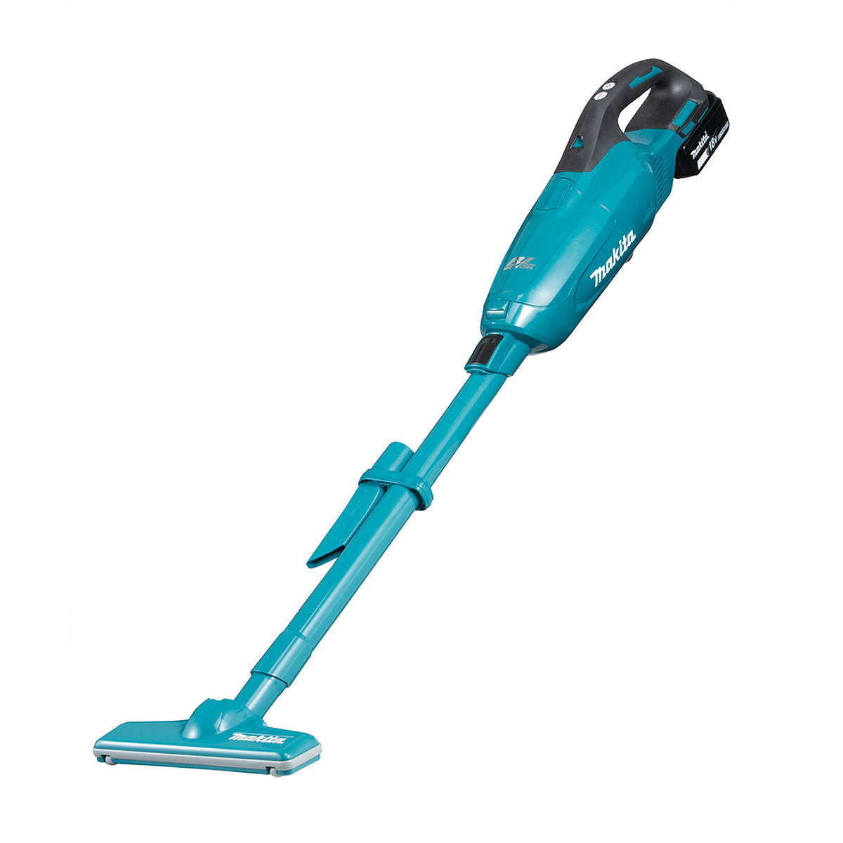 Máy hút bụi cầm tay Makita DCL282F dùng Pin 18V LXT, công suất hút 60W, khả năng chứa bụi 500ml bộ lọc HEPA