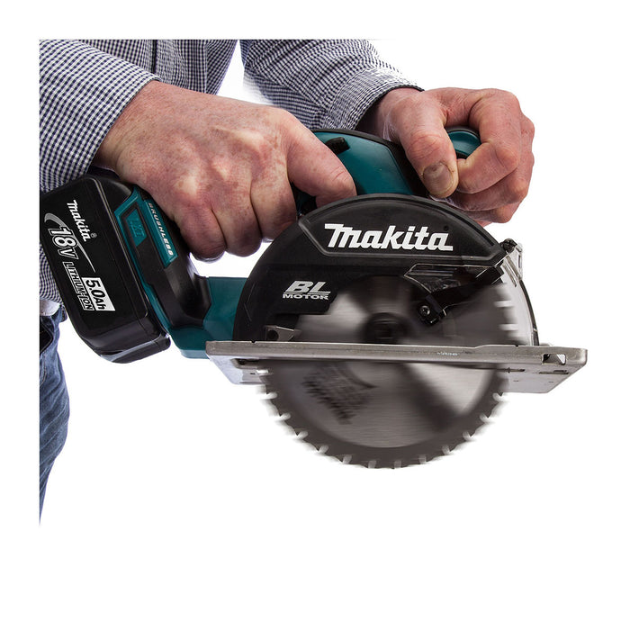 Máy cưa đĩa Makita DCS551 dùng Pin 18V LXT, đường kính lưỡi 150mm