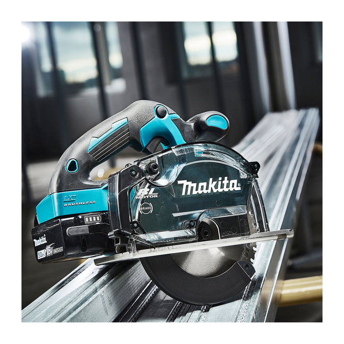 Máy cưa đĩa Makita DCS553 dùng Pin 18V LXT, đường kính lưỡi 150mm, công nghệ ADT