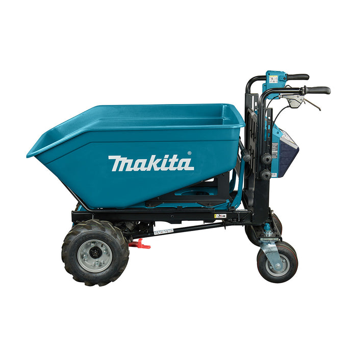 Xe vận chuyển hàng hóa Makita DCU603 dùng Pin 18V x2 LXT, tải trọng 300kg