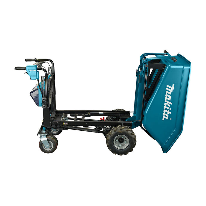 Xe vận chuyển hàng hóa Makita DCU603 dùng Pin 18V x2 LXT, tải trọng 300kg