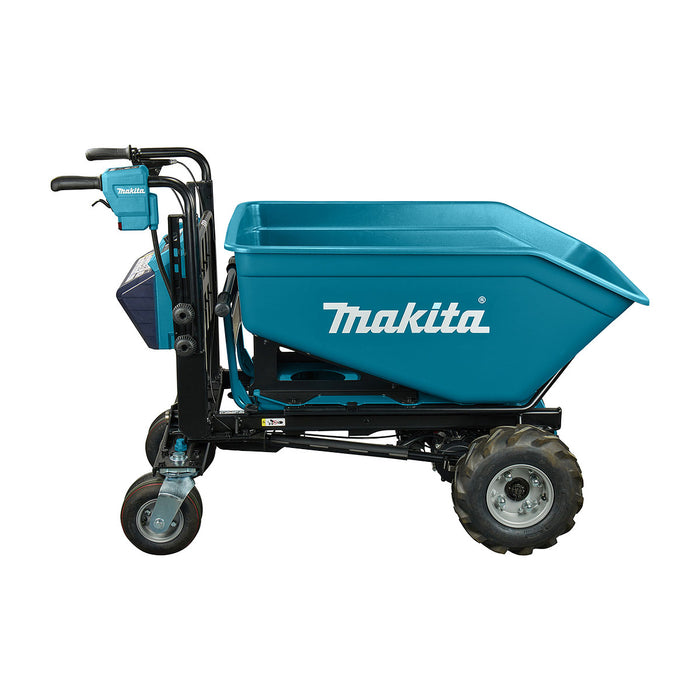 Xe vận chuyển hàng hóa Makita DCU603 dùng Pin 18V x2 LXT, tải trọng 300kg