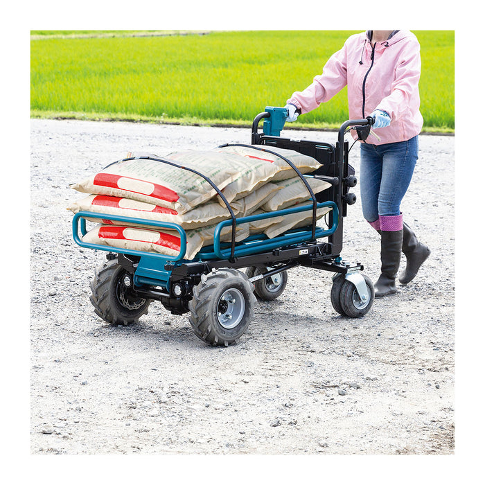 Xe vận chuyển hàng hóa Makita DCU604 dùng Pin 18V x2 LXT, tải trọng 300kg