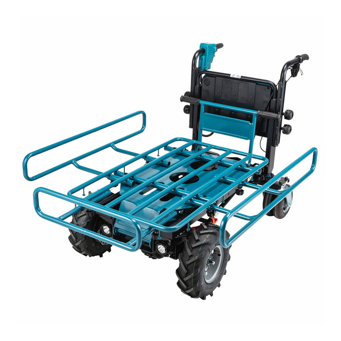 Xe vận chuyển hàng hóa Makita DCU604 dùng Pin 18V x2 LXT, tải trọng 300kg