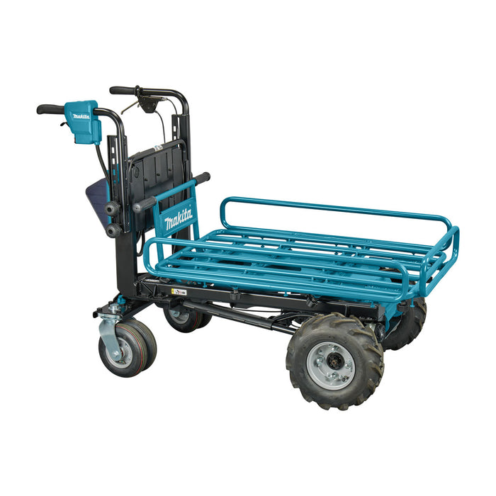 Xe vận chuyển hàng hóa Makita DCU604 dùng Pin 18V x2 LXT, tải trọng 300kg