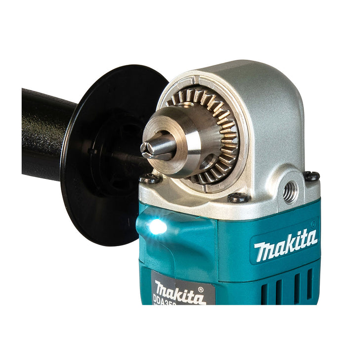 Máy khoan góc Makita DDA350 dùng Pin 18V LXT đầu khoan có khóa 10mm