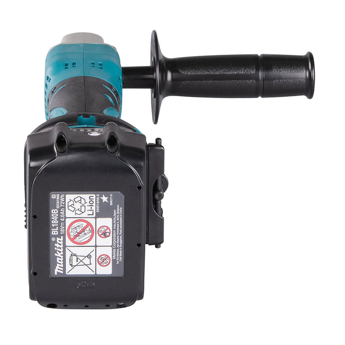 Máy khoan góc Makita DDA350 dùng Pin 18V LXT đầu khoan có khóa 10mm