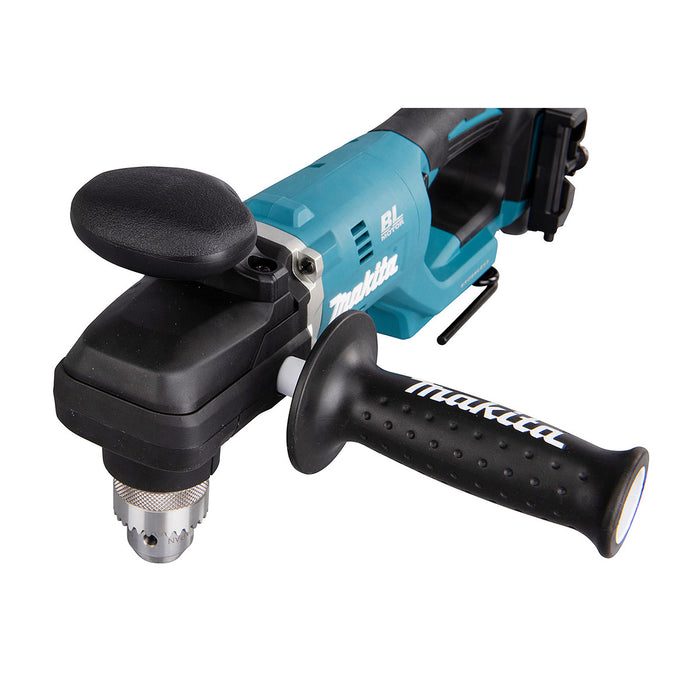 Máy khoan góc Makita DDA450 dùng Pin 18V LXT, đầu khoan có khóa 13mm, công nghệ ADT