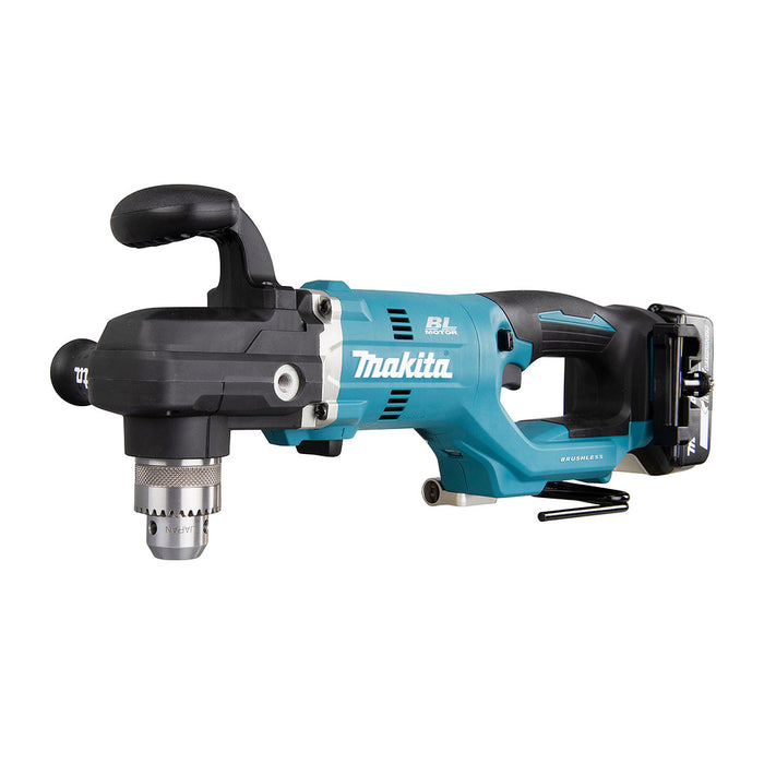 Máy khoan góc Makita DDA450 dùng Pin 18V LXT, đầu khoan có khóa 13mm, công nghệ ADT
