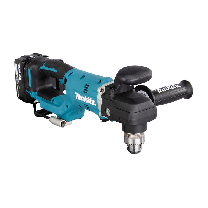 Máy khoan góc Makita DDA450 dùng Pin 18V LXT, đầu khoan có khóa 13mm, công nghệ ADT