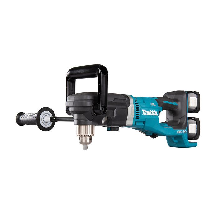 Máy khoan góc Makita DDA460, dùng Pin 18V x2 LXT đầu khoan có khóa 13mm, công nghệ ADT