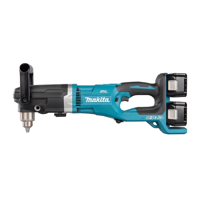 Máy khoan góc Makita DDA460, dùng Pin 18V x2 LXT đầu khoan có khóa 13mm, công nghệ ADT