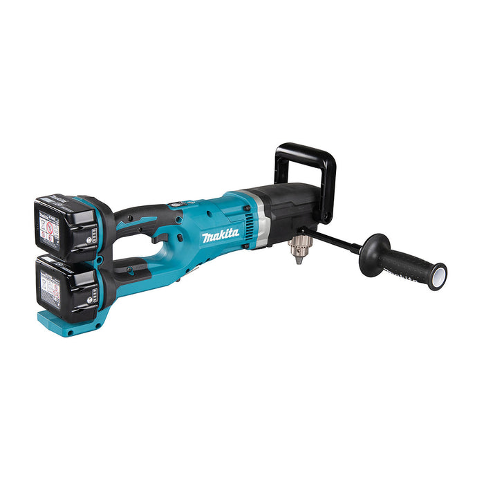 Máy khoan góc Makita DDA460, dùng Pin 18V x2 LXT đầu khoan có khóa 13mm, công nghệ ADT