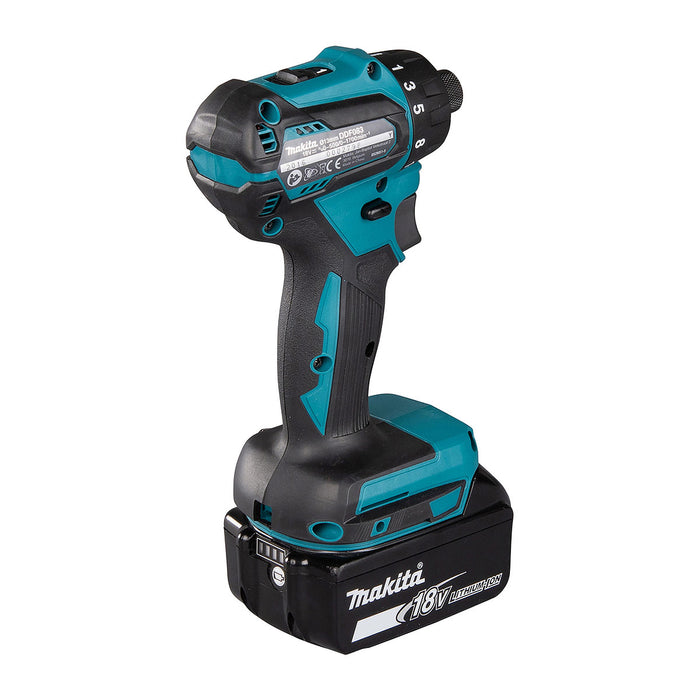 Máy khoan gỗ thép Makita DDF083 dùng Pin 18V LXT, đuôi lục giác 6.35m (1/4 inch)