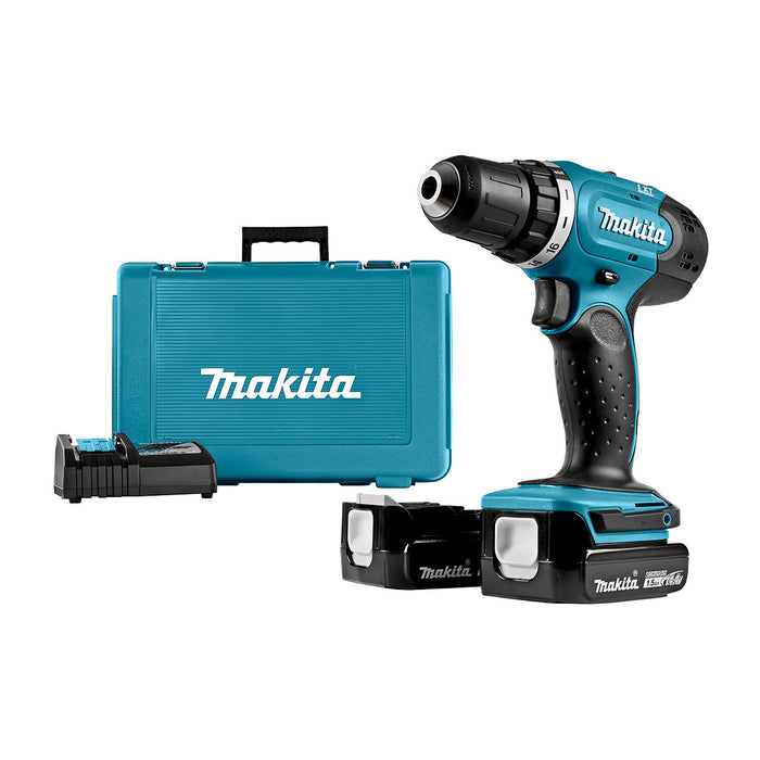 Máy khoan gỗ thép Makita DDF343 dùng Pin 14.4V, đầu kẹp 10mm