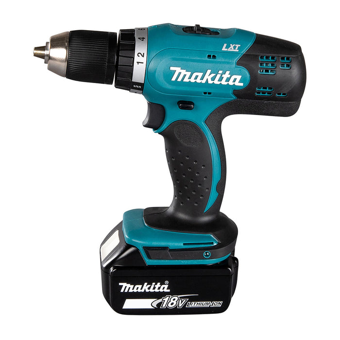 Máy khoan gỗ thép Makita DDF453 dùng Pin 18V LXT đầu kẹp 13mm