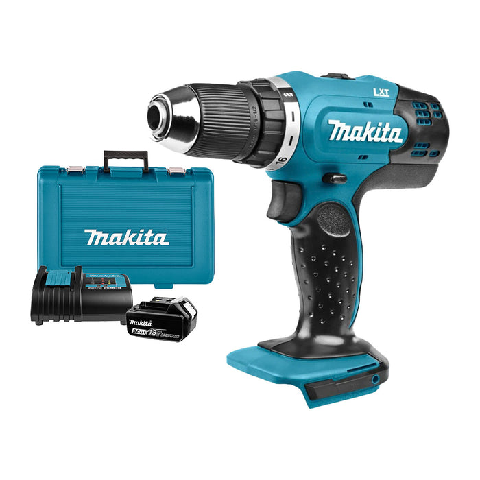 Máy khoan gỗ thép Makita DDF453 dùng Pin 18V LXT đầu kẹp 13mm