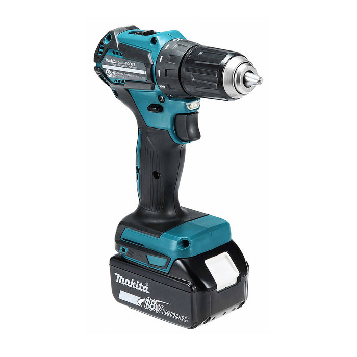 Máy khoan gỗ thép Makita DDF483 dùng Pin 18V LXT đầu kẹp 13mm