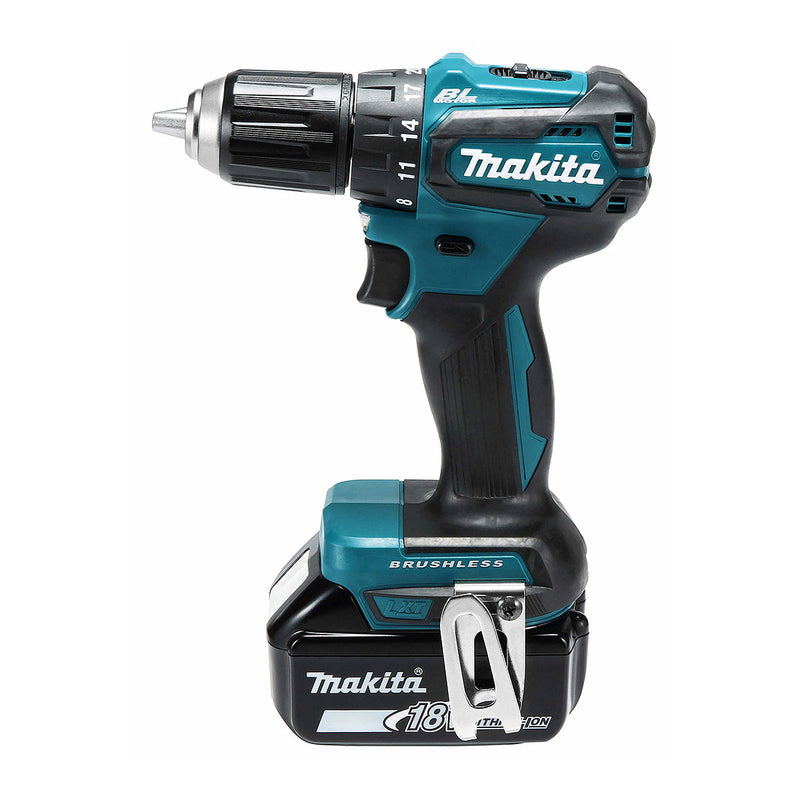 Máy khoan gỗ thép Makita DDF483 dùng Pin 18V LXT đầu kẹp 13mm